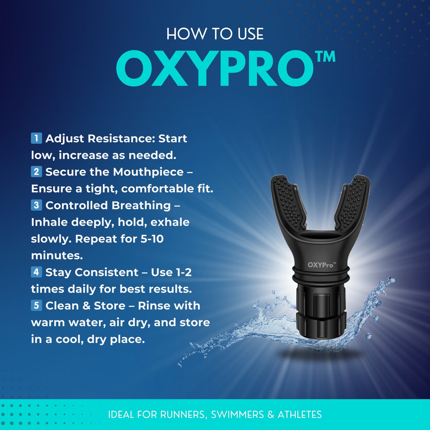 OXYPro™ Advanced Breathing Trainer